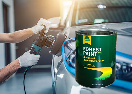 Flame Copper Pearl Auto Paint Metallic White Car Paint High Adherence